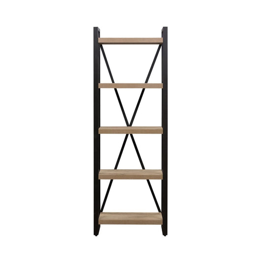 Sun Valley - Tall Pier Unit With Faux Metal - Light Brown Piers by Liberty Furniture - Walls Furniture & Mattress