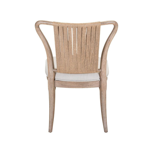 Sheridan Pointe - Shaped Corded Back Side Chair (RTA) - Vintage Natural Side Chairs by Liberty Furniture - Walls Furniture & Mattress