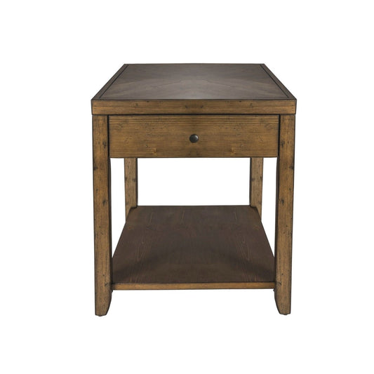 Mitchell - End Table - Dark Brown End Tables by Liberty Furniture - Walls Furniture & Mattress
