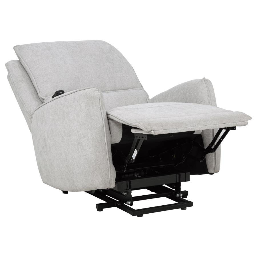 Sylmar - Chenille Upholstered Power Recliner Reclining Chairs by Coaster Fine Furniture - Walls Furniture & Mattress