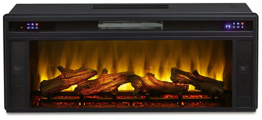 Entertainment Accessories - Fireplace Insert - Rectangular - Black Fireplace Inserts by Signature Design by Ashley® - Walls Furniture & Mattress