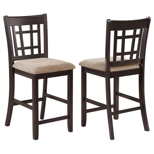Lavon - Upholstered Counter Height Stools (Set of 2) Stool Sets by CoasterEveryday - Walls Furniture & Mattress