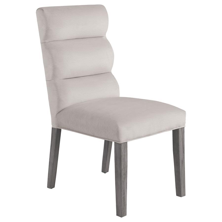 Carla - Upholstered Dining Side Chair (Set of 2) Chair Sets by Coaster Fine Furniture - Walls Furniture & Mattress