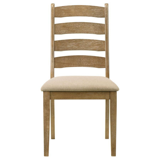 Danvers - Wood Dining Side Chair (Set of 2) - Brown Oak Chair Sets by Coaster Fine Furniture - Walls Furniture & Mattress
