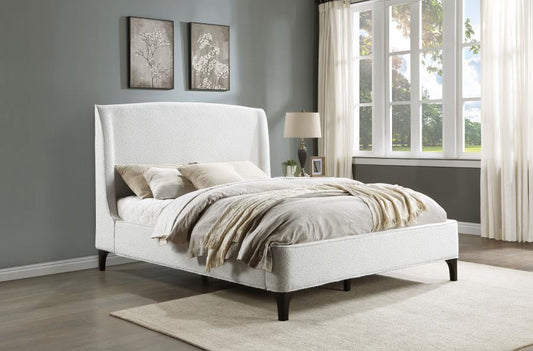 Mosby - Upholstered Wingback Bed Upholstered Beds by Coaster Fine Furniture - Walls Furniture & Mattress