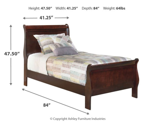 Alisdair - Sleigh Bed Sleigh Beds by Signature Design by Ashley® - Walls Furniture & Mattress