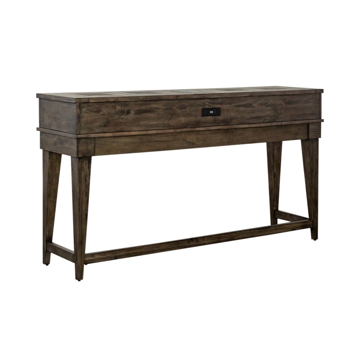 Arrowcreek - Console Bar Table - Dark Brown Console Tables by Liberty Furniture - Walls Furniture & Mattress