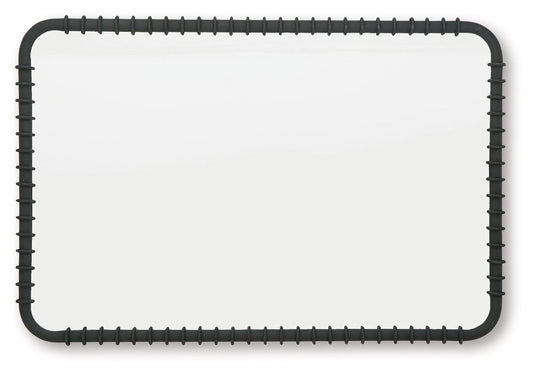 Judlow - Black - Accent Mirror Accent Mirrors by Signature Design by Ashley® - Walls Furniture & Mattress