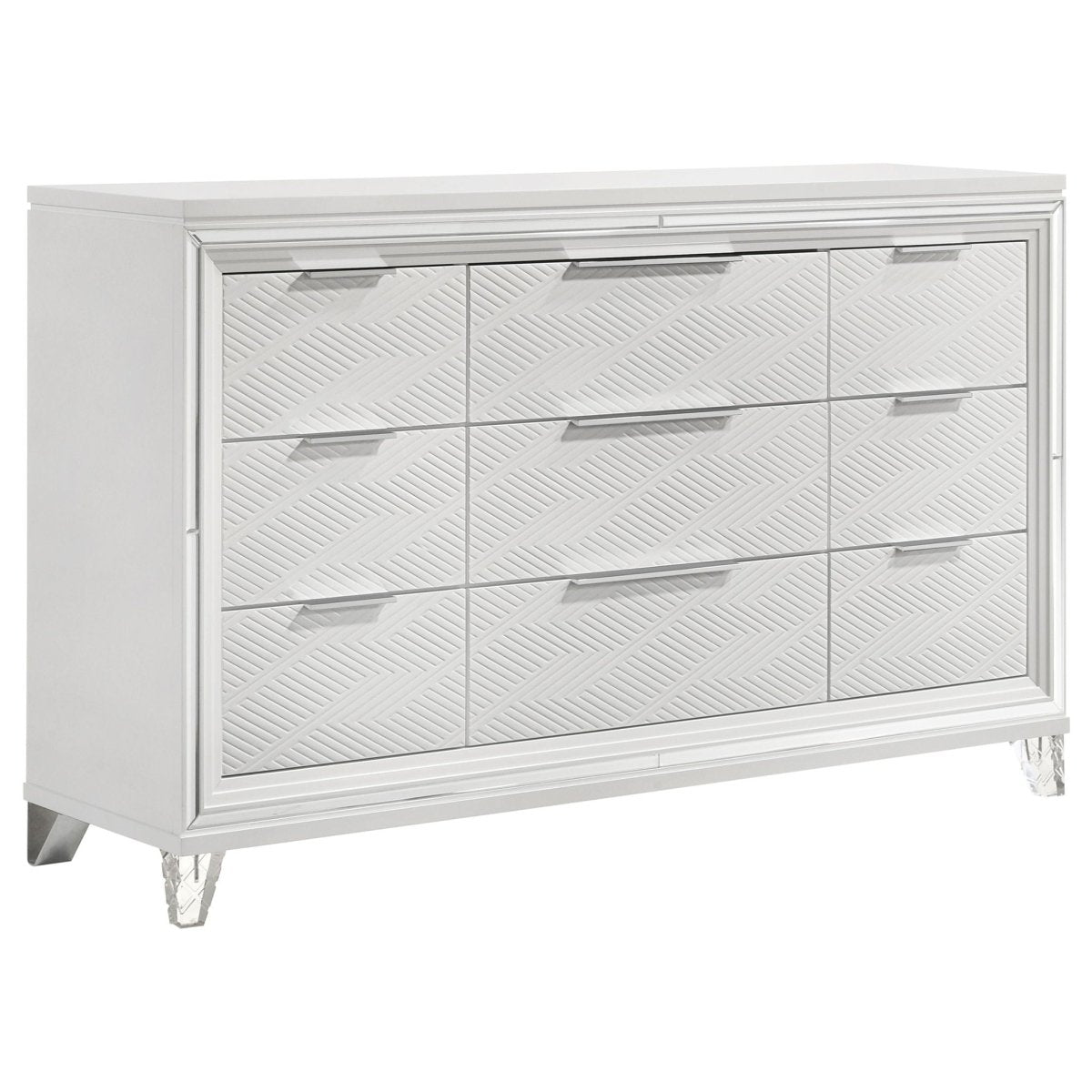 Marmore - 9 - Drawer Dresser Dressers by Coaster Fine Furniture - Walls Furniture & Mattress