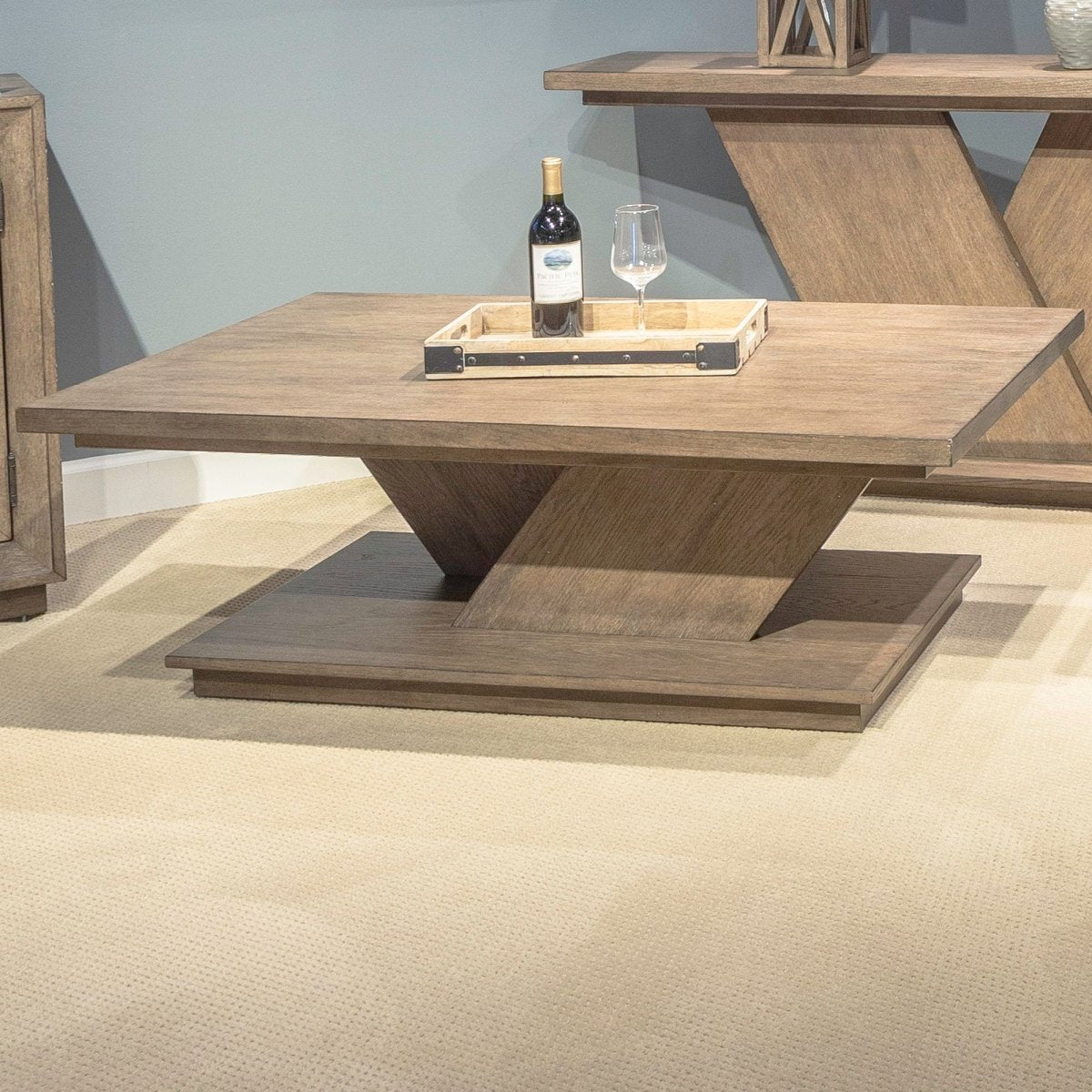 Aspen Sky - Table Cocktail Tables by Liberty Furniture - Walls Furniture & Mattress