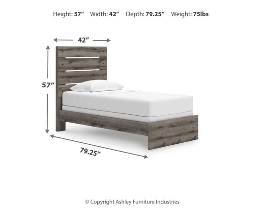 Graystorm - Panel Bed Panel Beds by Signature Design by Ashley® - Walls Furniture & Mattress