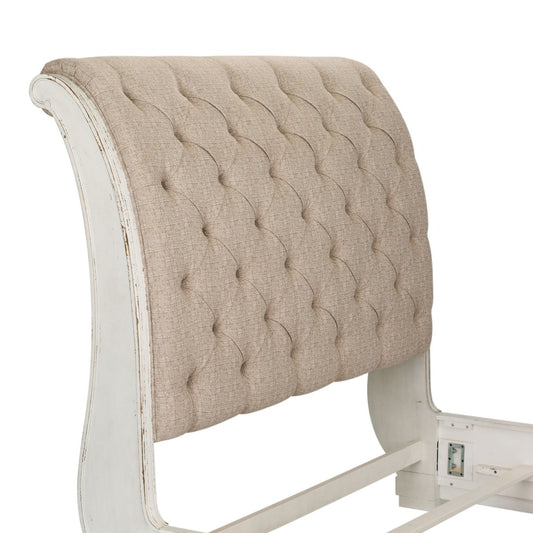 Abbey Park - Upholstered Sleigh Headboard Sleigh Headboards by Liberty Furniture - Walls Furniture & Mattress