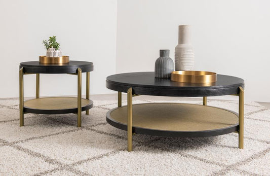 Arini - Round Coffee And End Table Set Table Sets by Coaster Fine Furniture - Walls Furniture & Mattress