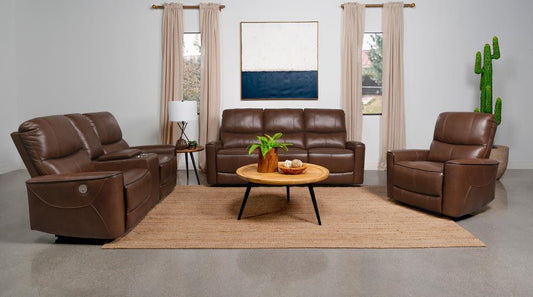 Greenfield - Power Reclining Sofa Set Reclining Sofas & Loveseats by Coaster Fine Furniture - Walls Furniture & Mattress
