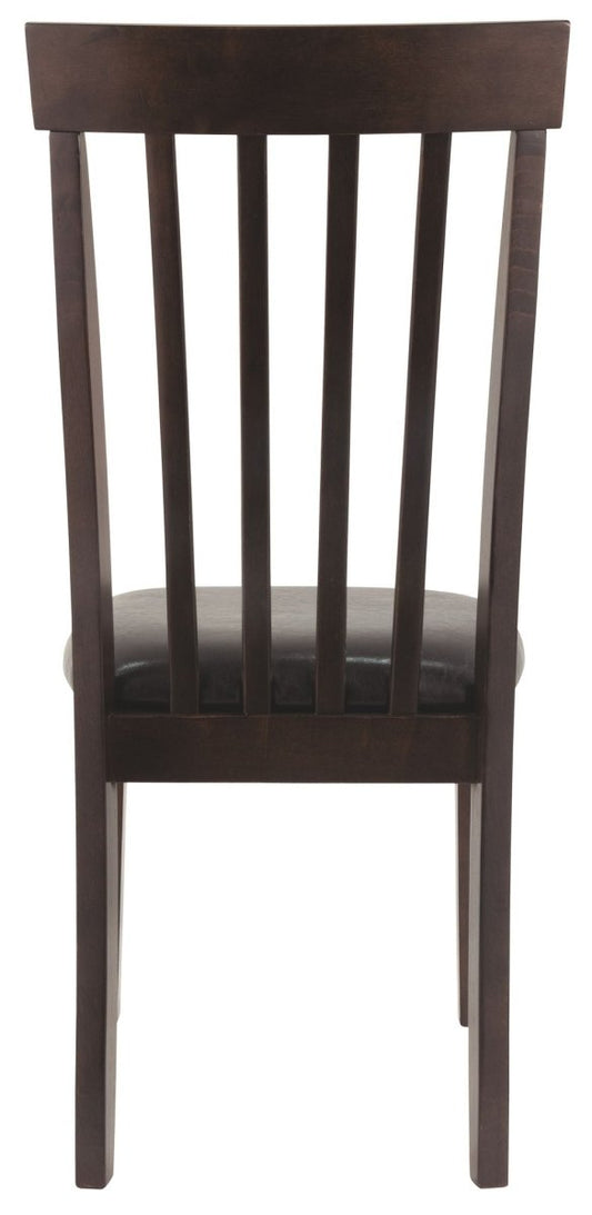 Hammis - Dining UPH Side Chair (Set of 2) - Dark Brown Chair Sets by Signature Design by Ashley® - Walls Furniture & Mattress