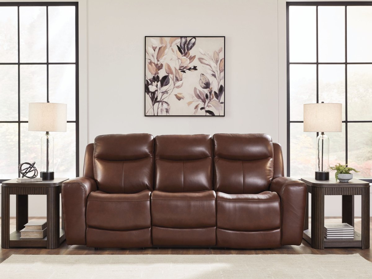 Next Move - Power Reclining Sofa With Adjustable Headrest Reclining Sofas by Signature Design by Ashley® - Walls Furniture & Mattress