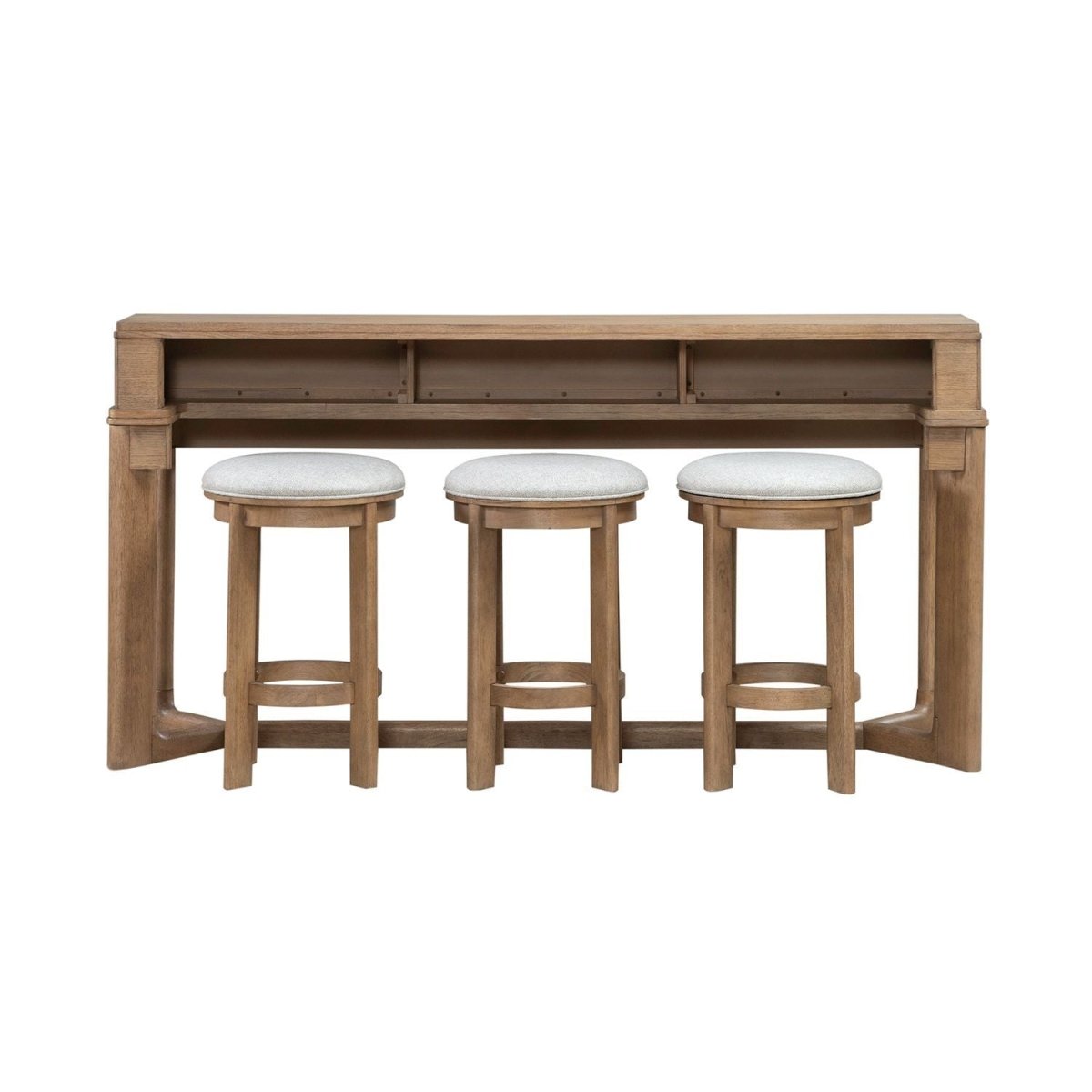 Ballentine - 4 Piece Bar Set - Brown 4 Piece Living Room Sets by Liberty Furniture - Walls Furniture & Mattress