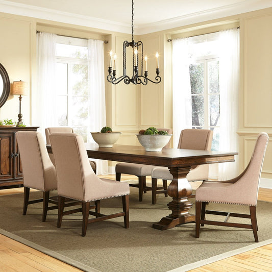Armand - Trestle Table Set 5 Piece Dining Room Sets by Liberty Furniture - Walls Furniture & Mattress