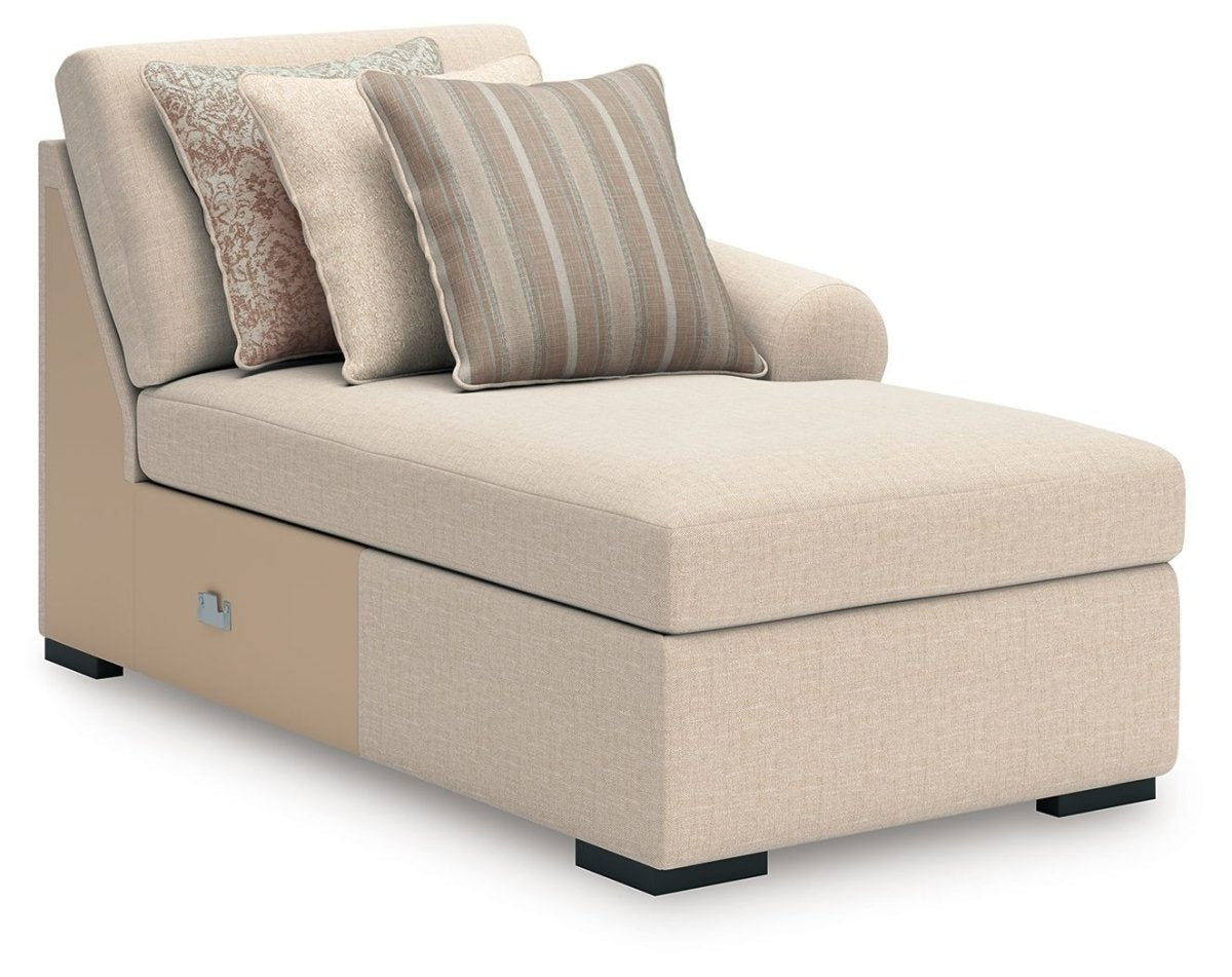LadyMae - Sectional Stationary Sectionals by Benchcraft® - Walls Furniture & Mattress