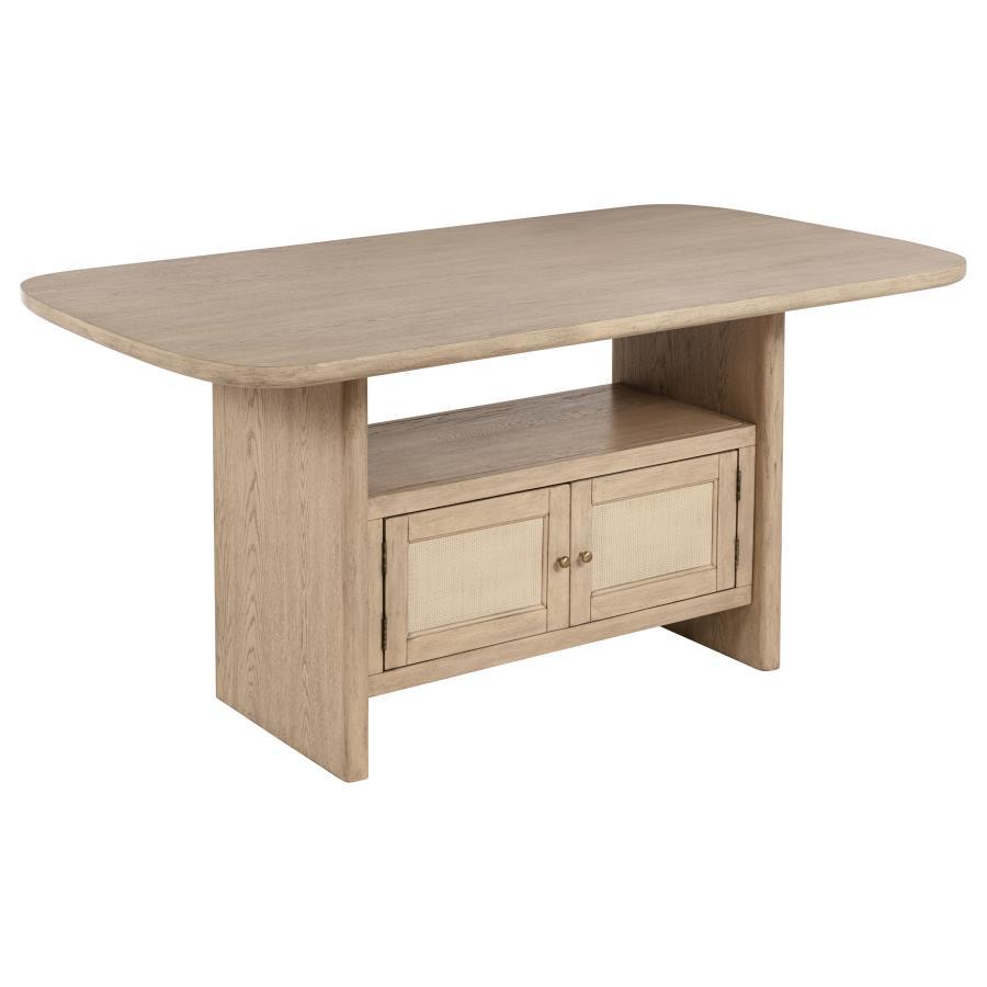 Kailani - Wood Counter Height Dining Set 7 Piece Dining Room Sets by Coaster Fine Furniture - Walls Furniture & Mattress