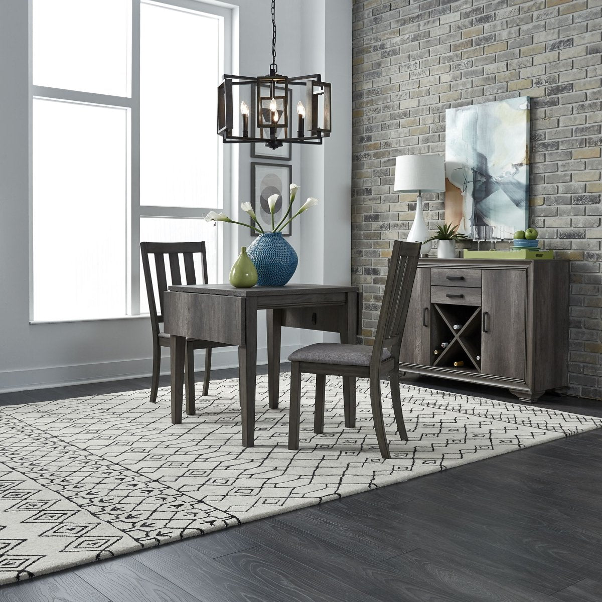 Tanners Creek - Drop Leaf Set 3 Piece Dining Room Sets by Liberty Furniture - Walls Furniture & Mattress