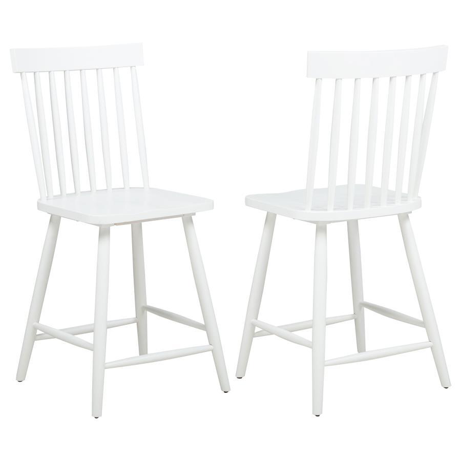 Andrews - Windsor Counter Height Dining Side Chair (Set of 2) Chair Sets by Coaster Fine Furniture - Walls Furniture & Mattress