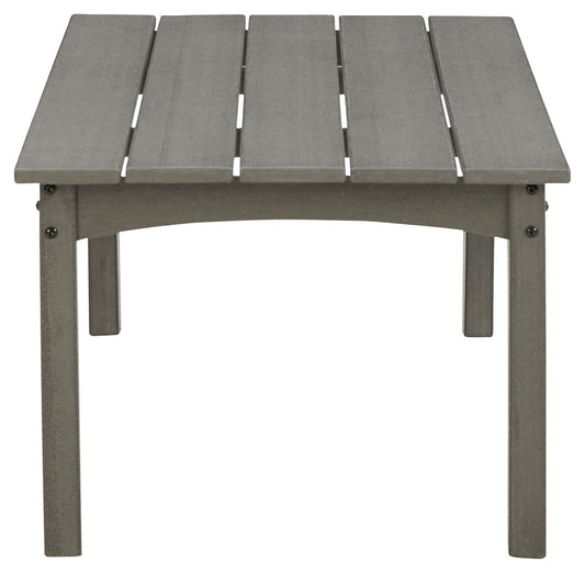 Visola - Rectangular Cocktail Table - Gray Coffee Tables by Signature Design by Ashley® - Walls Furniture & Mattress