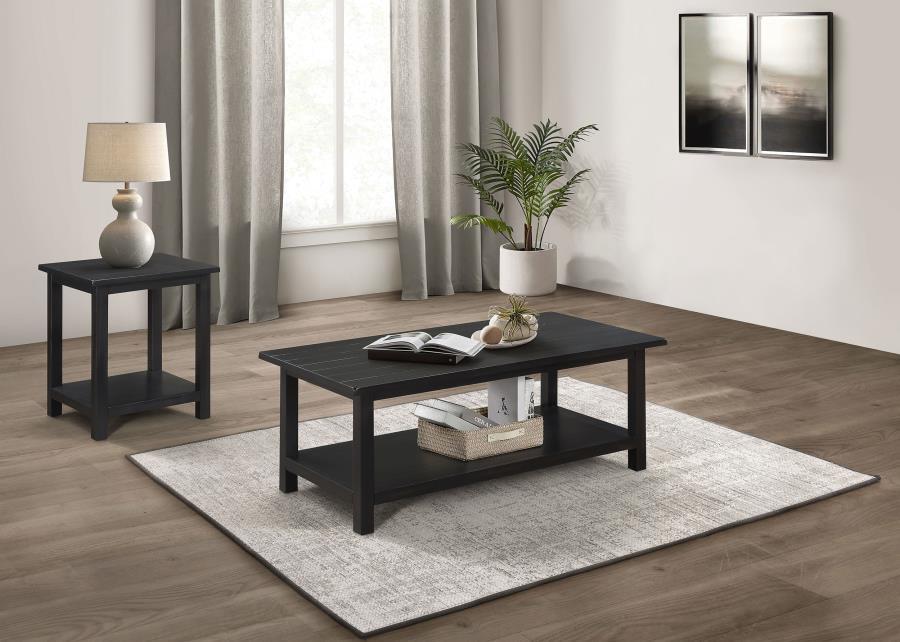 Payne - Coffee And End Table Set Table Sets by Coaster Fine Furniture - Walls Furniture & Mattress