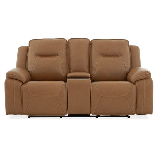 Callihan - Loveseat With Console P3 & ZW - Brown Reclining Loveseats by Liberty Furniture - Walls Furniture & Mattress