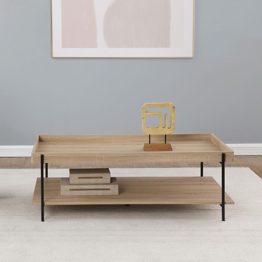 Fallon Rectangular Engineered Wood Table End Tables by Coaster Fine Furniture - Walls Furniture & Mattress