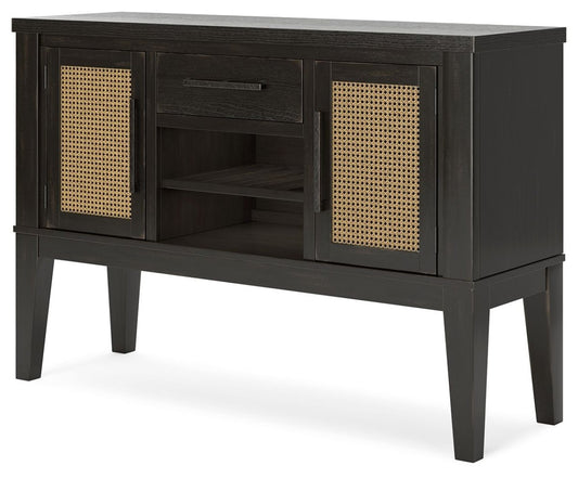 Galliden - Dining Room Server - Black Servers by Signature Design by Ashley® - Walls Furniture & Mattress