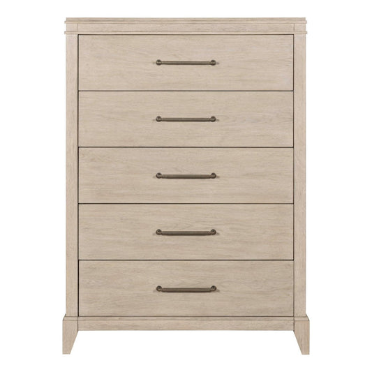 New Haven - 5 Drawer Chest - White Accent Chests by Liberty Furniture - Walls Furniture & Mattress