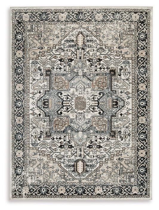 Gregmoore - Area Rug Washable Rugs by Signature Design by Ashley® - Walls Furniture & Mattress