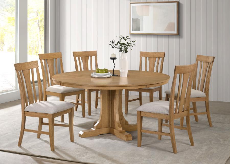 Hartville - Round Dining Table Set 5 Piece Dining Room Sets by Coaster Fine Furniture - Walls Furniture & Mattress