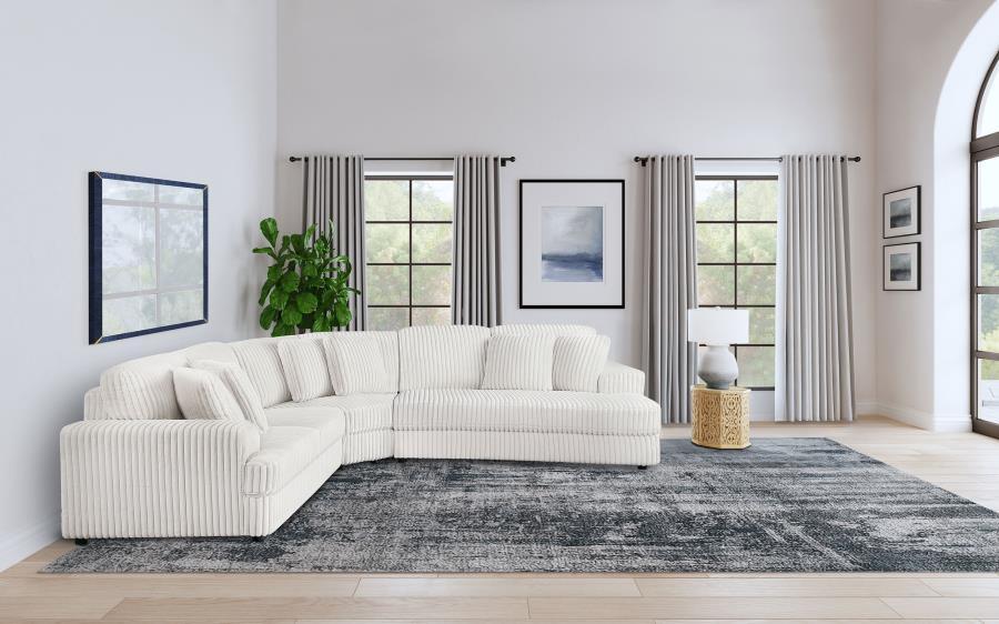 Emberson - Upholstered Modular Sectional Sofa Stationary Sectionals by Coaster Fine Furniture - Walls Furniture & Mattress