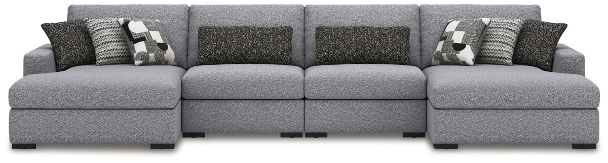 Bealton - Sectional Stationary Sectionals by Benchcraft® - Walls Furniture & Mattress