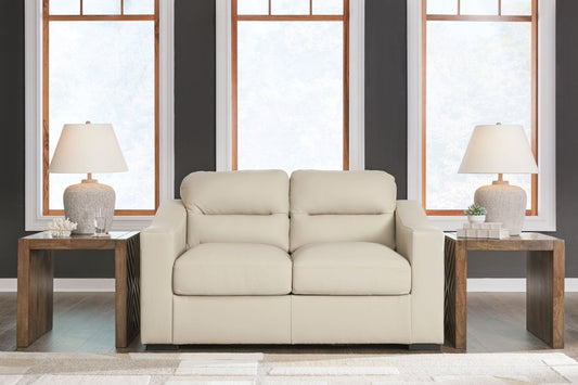 Treasure Trove - Loveseat - Almond Stationary Loveseats by Signature Design by Ashley® - Walls Furniture & Mattress