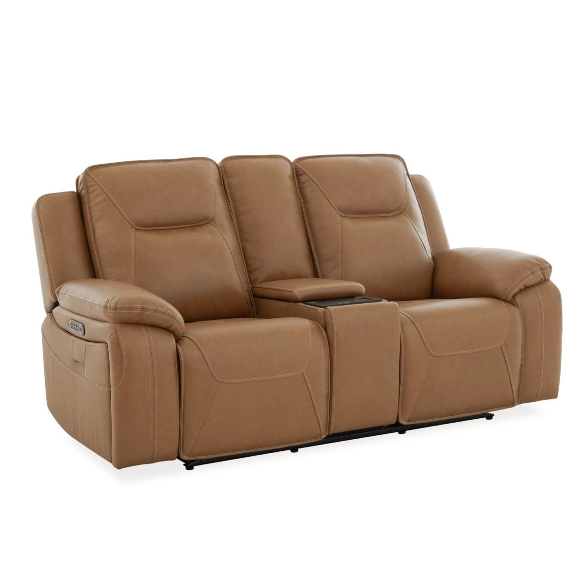 Callihan - Loveseat With Console P3 & ZW - Brown Reclining Loveseats by Liberty Furniture - Walls Furniture & Mattress