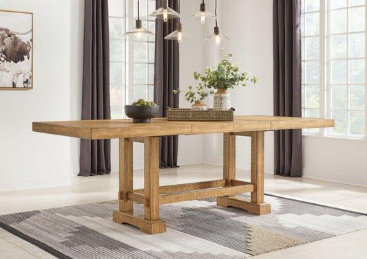 Havonplane - Rectangular Dining Room Counter Extension Table - Brown Counter Tables by Signature Design by Ashley® - Walls Furniture & Mattress