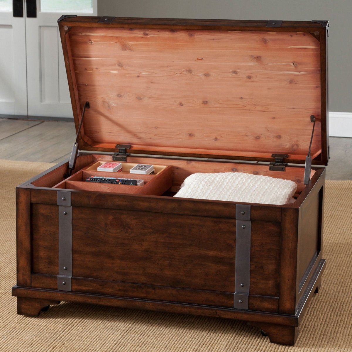 Aspen Skies - Storage Trunk Storage Trunks by Liberty Furniture - Walls Furniture & Mattress