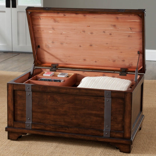 Aspen Skies - Storage Trunk Storage Trunks by Liberty Furniture - Walls Furniture & Mattress