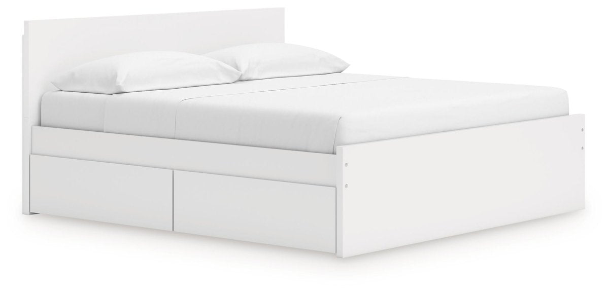 Onita - Panel Platform Bed Storage Beds by Signature Design by Ashley® - Walls Furniture & Mattress