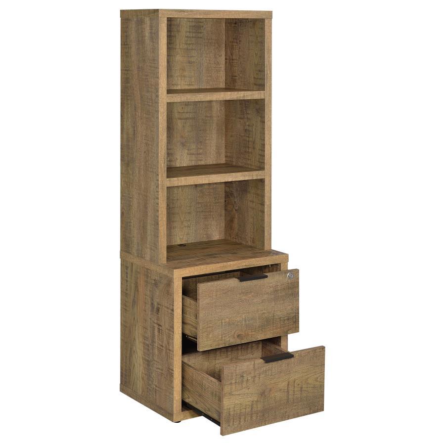 Westpark - 3 Piece Wall Unit Bookcase Set With USB Standard Bookcases by Coaster Fine Furniture - Walls Furniture & Mattress