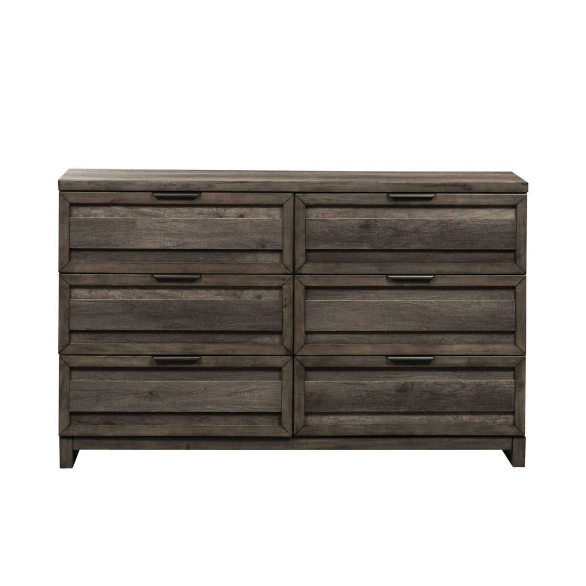 Tanners Creek - 6 Drawer Dresser - Dark Gray Dressers by Liberty Furniture - Walls Furniture & Mattress