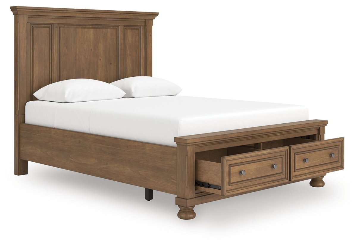 Feddinger - Panel Storage Bed Storage Beds by Signature Design by Ashley® - Walls Furniture & Mattress