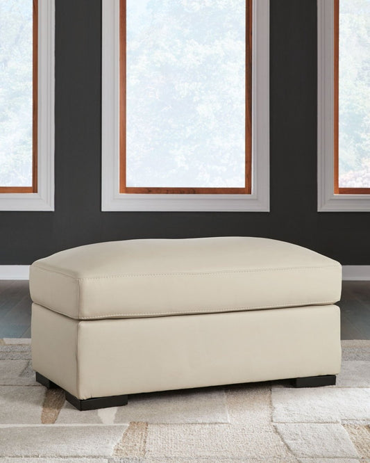 Treasure Trove - Ottoman - Almond Upholstered Ottomans by Signature Design by Ashley® - Walls Furniture & Mattress