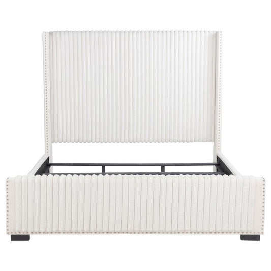 Natasha - Upholstered Bed Upholstered Beds by Coaster Fine Furniture - Walls Furniture & Mattress