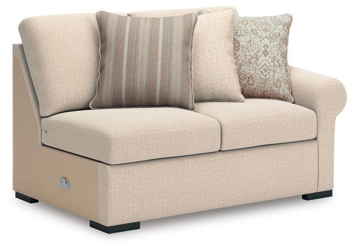 LadyMae - Sectional Stationary Sectionals by Benchcraft® - Walls Furniture & Mattress