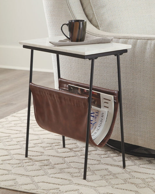 Etanbury - Accent Table - Brown / Black / White Accent Tables by Signature Design by Ashley® - Walls Furniture & Mattress