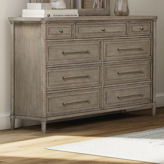 Rochelle Park - 9 Drawer Dresser Dresser & Mirror by Liberty Furniture - Walls Furniture & Mattress